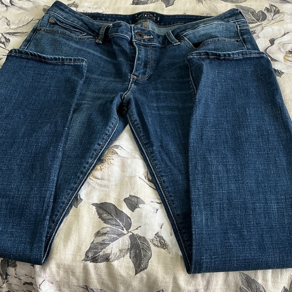 Lucky Brand Dark Blue Straight Leg Jeans